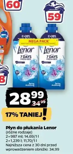 Netto Płyn do płukania Lenor (różne rodzaje) oferta
