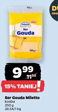 Netto Ser Gouda Miletto kostka oferta