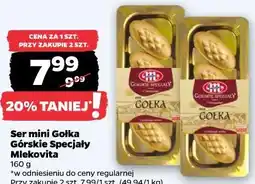 Netto Ser mini Gołka Górskie Specjały Mlekovita oferta
