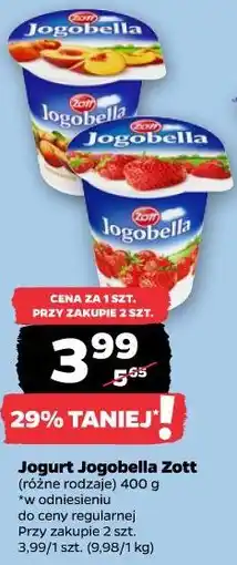 Netto Jogurt Jogobella Zott (różne rodzaje) oferta