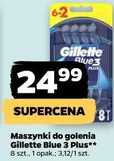 Netto Maszynki do golenia Gillette Blue 3 Plus oferta