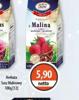 DUO-TES Malina Herbata Susz Malinowy oferta