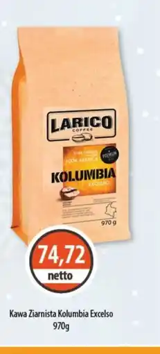 DUO-TES Larico Kawa Ziarnista Kolumbia Excelso oferta