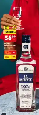Biedronka Wódka J.A. Baczewski oferta