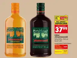 Biedronka Likier Johanneswald herbal liqueur oferta