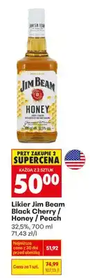 Biedronka Likier Black Cherry / Honey / Peach 32,5% oferta