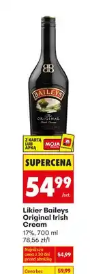 Biedronka Likier baileys original irish cream oferta