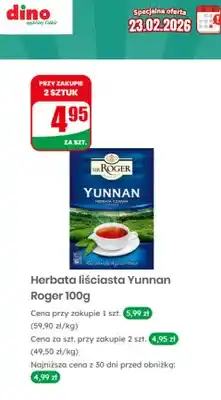 Dino Herbata liściasta Yunnan oferta