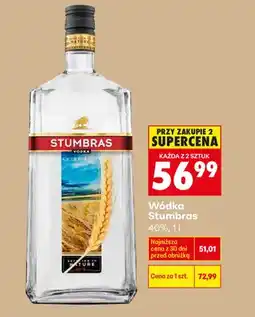 Biedronka Wódka Stumbras oferta