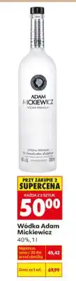 Biedronka Wódka Adam Mickiewicz oferta
