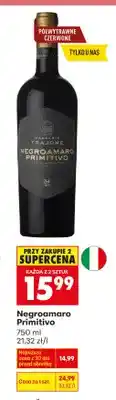 Biedronka Wino Negroamaro Primitivo oferta