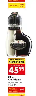 Biedronka Likier sheridan's oferta