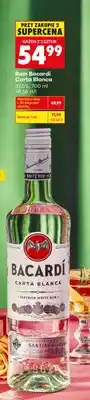 Biedronka Rum Bacardi Carta Blanca oferta