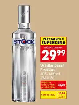 Biedronka Wódka Stock Prestige oferta