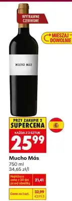 Biedronka Wino czerwone wytrawne oferta