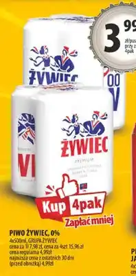 Arhelan Piwo Żywiec 0% oferta