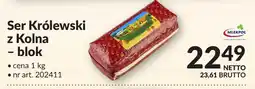 Makro Ser Królewski z Kolna - blok oferta