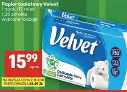 Delikatesy Centrum Papier toaletowy Velvet oferta