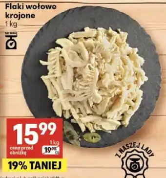 Flaki wołowe krojone