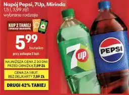Delikatesy Centrum Napój Pepsi, 7Up, Mirinda oferta