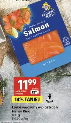 Delikatesy Centrum Łosoś wędzony salmon w plastrach oferta