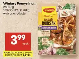 Delikatesy Centrum Pomysł na kurczak, wybrane rodzaje oferta