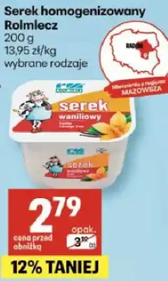 Delikatesy Centrum Serek homogenizowany oferta