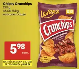 Delikatesy Centrum Chipsy Crunchips wybrane rodzaje oferta