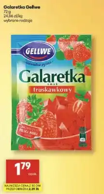 Delikatesy Centrum Galaretka truskawkowa wybrane rodzaje oferta