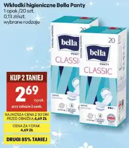 Delikatesy Centrum Wkładki higieniczne Panty Classic oferta