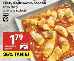 Delikatesy Centrum Filety śledziowe w sosach oferta