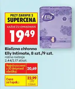 Biedronka Bielizna chłonna Intimate, różne rodzaje oferta