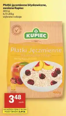 Delikatesy Centrum Płatki jęczmierne błyskawiczne, owsiane wybrane rodzaje oferta