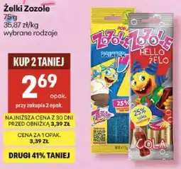 Delikatesy Centrum Żelki Zozole wybrane rodzaje oferta