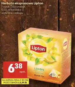 Delikatesy Centrum Herbata ekspresowa Lipton wybrane rodzaje oferta