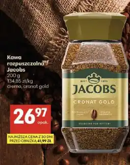 Delikatesy Centrum Kawa rozpuszczalna Jacobs crema, cronat gold oferta
