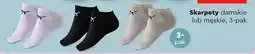 Biedronka Skarpety damskie lub męskie 3-pak oferta