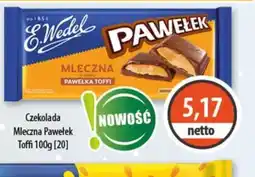 DUO-TES E. Wedel Czekolada Mleczna Pawełek oferta