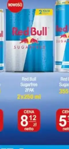 DUO-TES Red Bull Sugarfree oferta