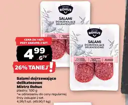Netto Salami dojrzewające delikatesowe Mistrz Rohus oferta
