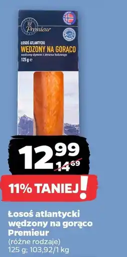 Netto Łosoś atlantycki wędzony na gorąco Premieur oferta