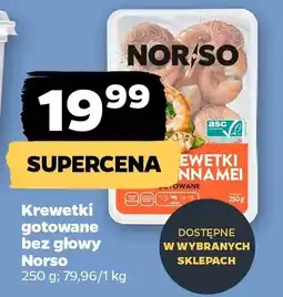 Netto Krewetki gotowane bez głowy Norso oferta
