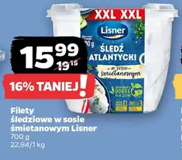 Netto Filety śledziowe w sosie śmietanowym Lisner oferta