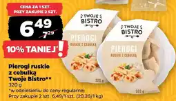 Netto Pierogi ruskie z cebulką Twoje Bistro oferta