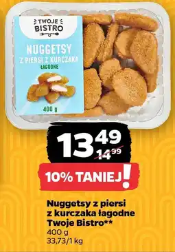Netto Nuggetsy z piersi z kurczaka łagodne Twoje Bistro oferta