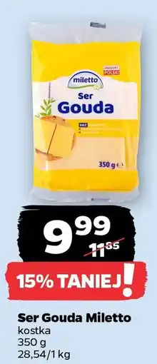 Netto Ser Gouda Miletto oferta