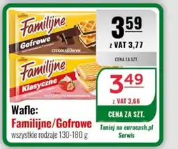 Eurocash Wafle: Familijne/Gofrowe oferta
