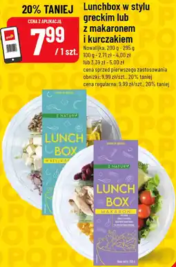 Polomarket Lunchbox w stylu greckim lub z makaronem i kurczakiem oferta