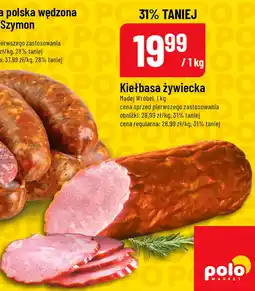Polomarket Kiełbasa żywiecka Madej Wróbel oferta
