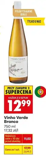 Biedronka Vinho Verde Branco oferta